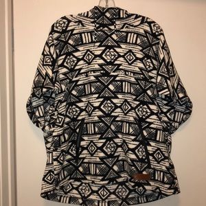 Kavu fleece poncho